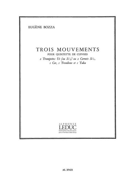 3 Mouvements : For Brass Quintet.