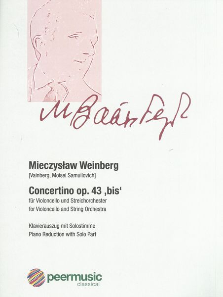 Concertino, Op. 43bis : Für Violoncello und Streichorchester - Piano reduction.