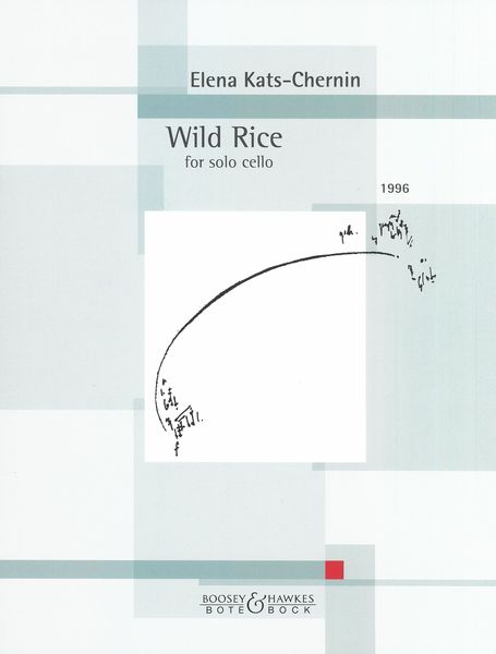 Wild Rice : For Solo Cello (1996).
