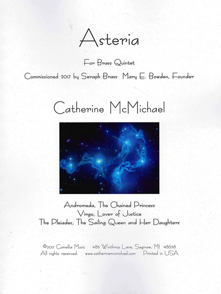 Asteria : For Brass Quintet.