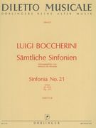 Sinfonia No. 21 C-Dur Op. 37/1 / Hrsg. Von Antonio De Almeida.