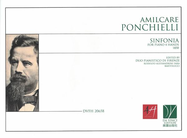 Sinfonia : For Piano 4 Hands (1850) / edited by The Duo Pianistico Di Firenze.