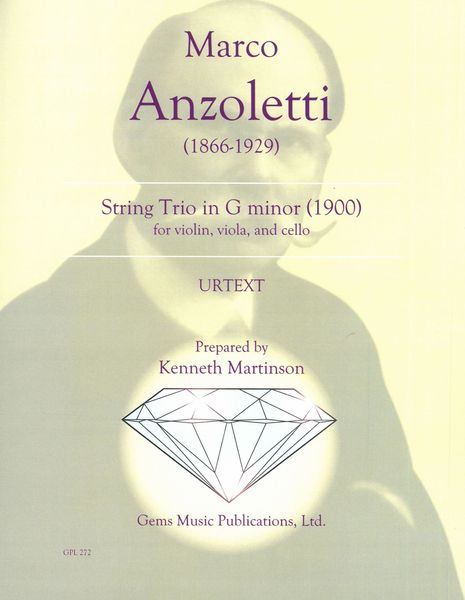 String Trio In G Minor (1900) : For Violin, Viola and Cello / Prepared by Kenneth Martinson.