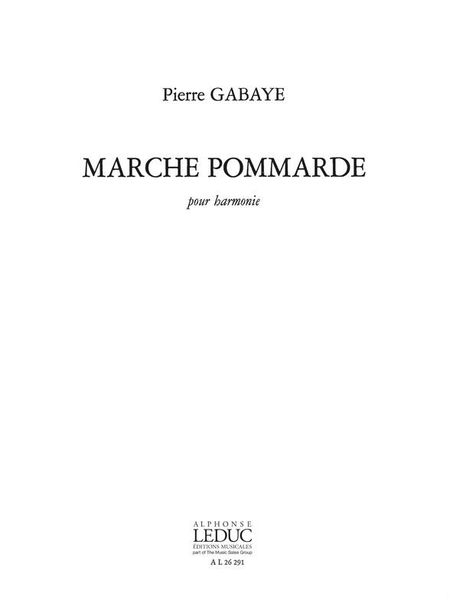 Marche Pommarde Harmonie Book.
