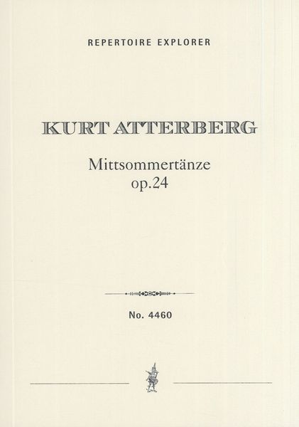 Mittsommertänze Op. 24 : For Orchestra.