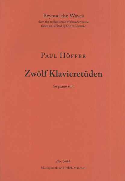 Zwölf Klavieretüden.