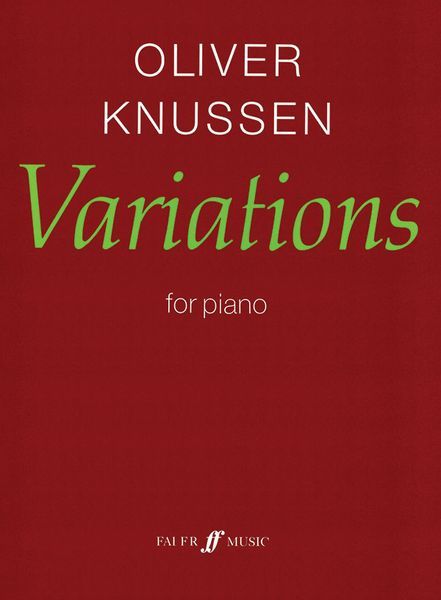 Variations, Op. 24 : For Piano Solo (1989) [Download].
