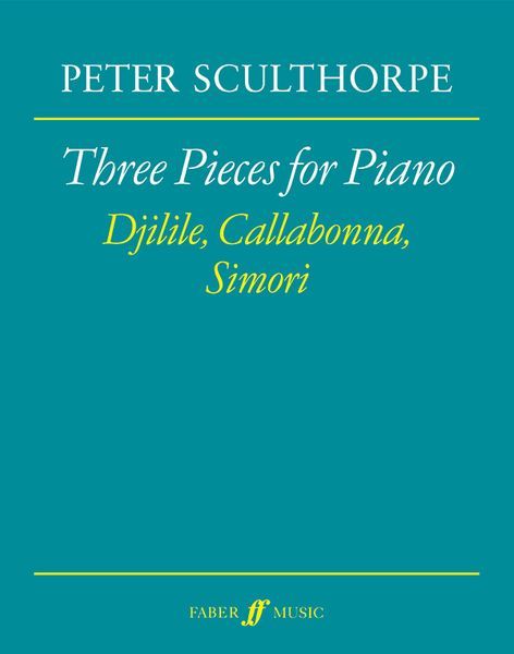 Callabonna From 'Three Pieces For Piano' : For Piano Solo (1963/1989) [Download].