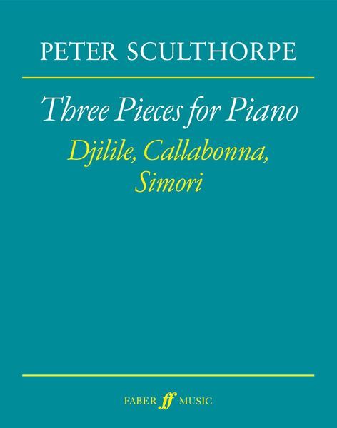 Djilile From 'Three Pieces For Piano' : For Piano Solo (1986/1989) [Download].