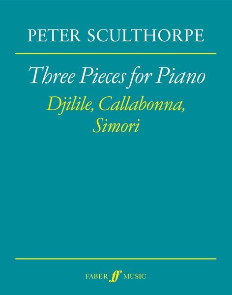 Djilile From 'Three Pieces For Piano' : For Piano Solo (1986/1989) [Download].