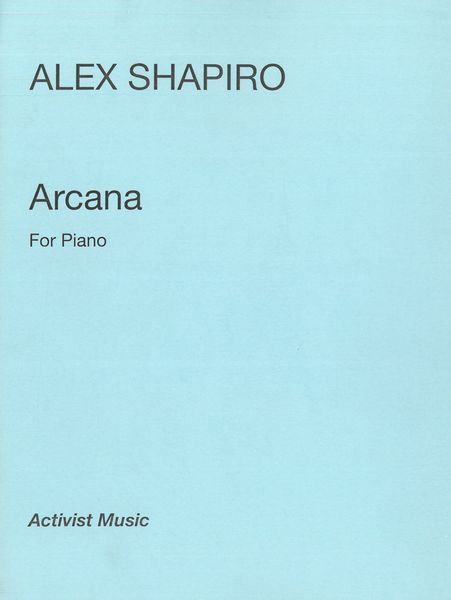 Arcana : For Piano [Download].