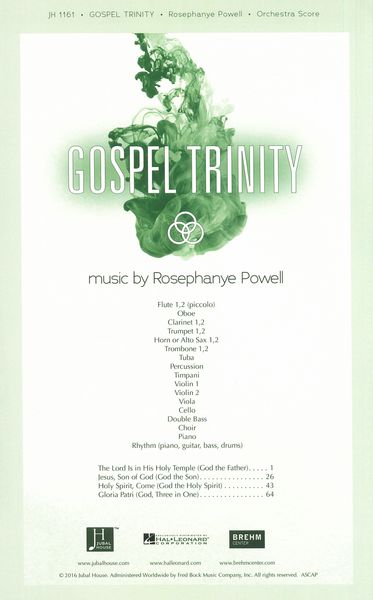 Gospel Trinity : For Orchestra.