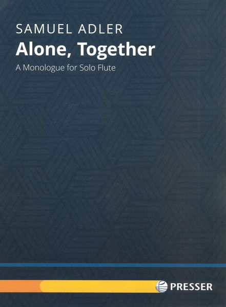 Alone, Together : A Monologue For Solo Flute.