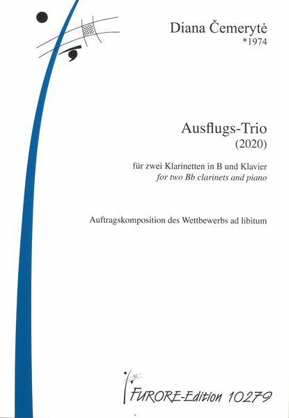 Ausflugs-Trio : For Two B Flat Clarinets and Piano (2020).