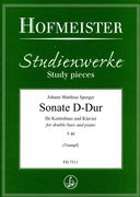 Sonata D-Dur : Für Kontrabasse & Klavier.