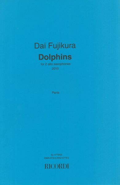 Dolphins : For 2 Alto Saxophones (2010).