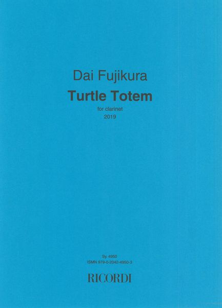 Turtle Totem : For Clarinet (2019).