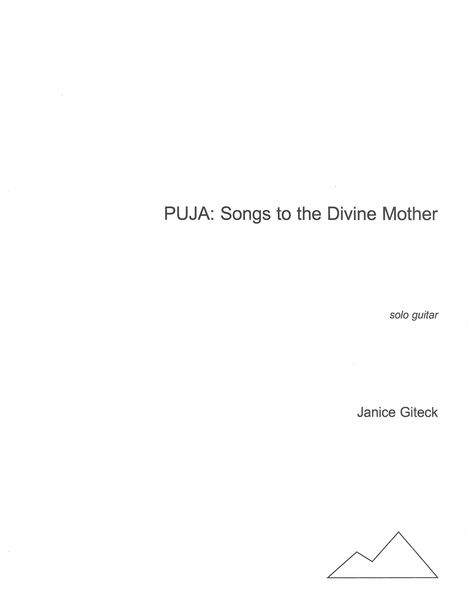 Puja - Songs To The Divine Mother : For Solo Guitar (1996).