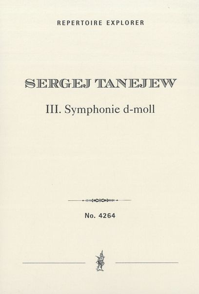 III. Symphonie D-Moll.