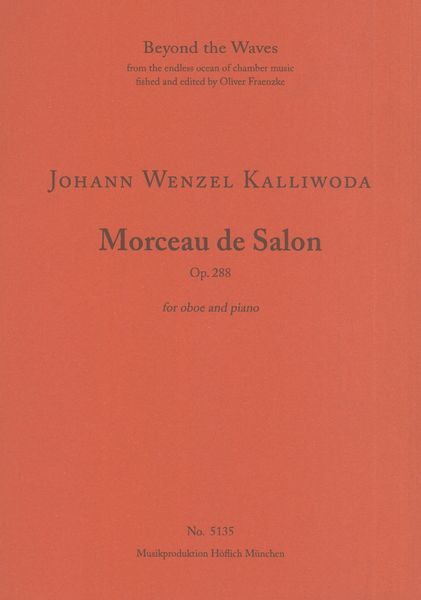 Morceau De Salon, Op. 288 : For Oboe and Piano.