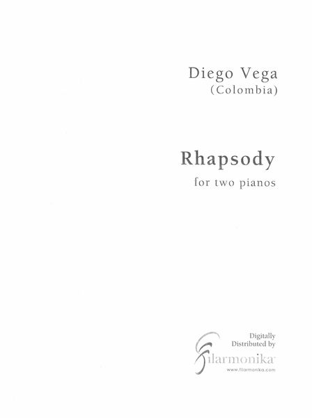 Rhapsody : For Two Pianos.