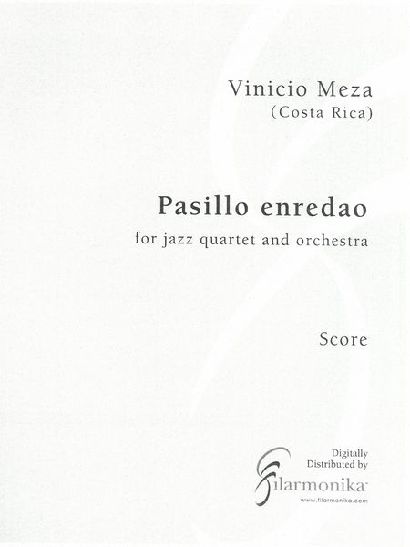 Pasillo Enredao : For Jazz Quartet and Orchestra.