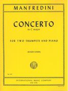 Concerto In C Major : For 2 Trumpets and Piano.