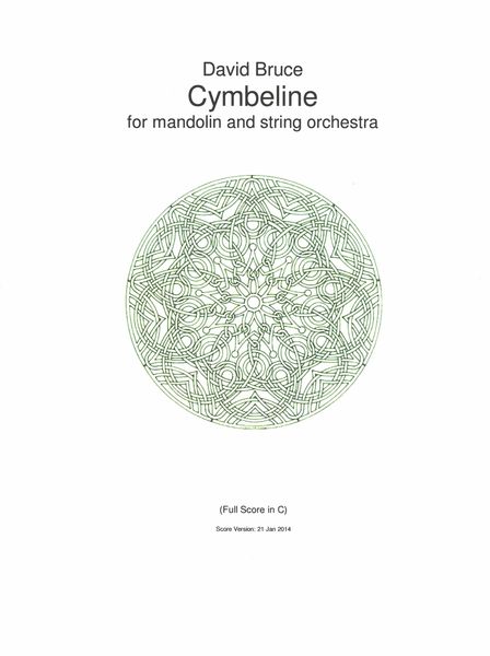 Cymbeline : For Mandolin and String Orchestra.