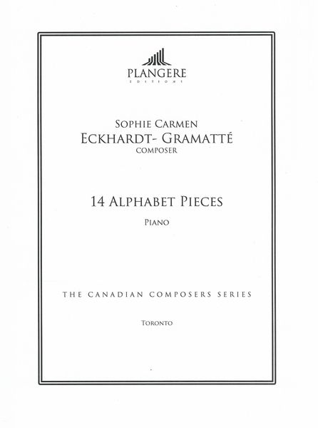 14 Alphabet Pieces : For Piano / edited by Brian McDonagh.