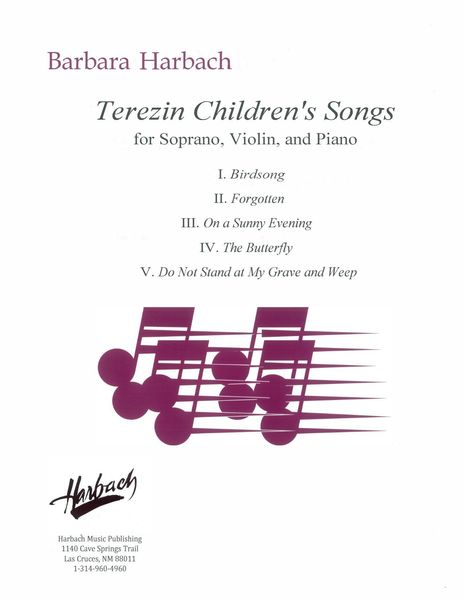 Terezin Children's Songs : For Soprano, Violin and Piano [Download].