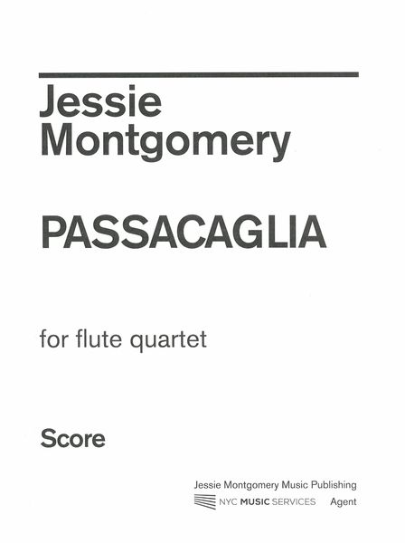 Passacaglia : For Flute Quartet.