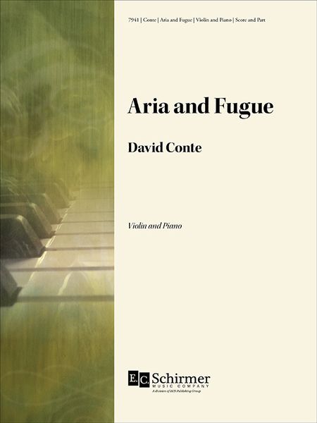 Aria and Fugue : For Violin and Piano [Download].