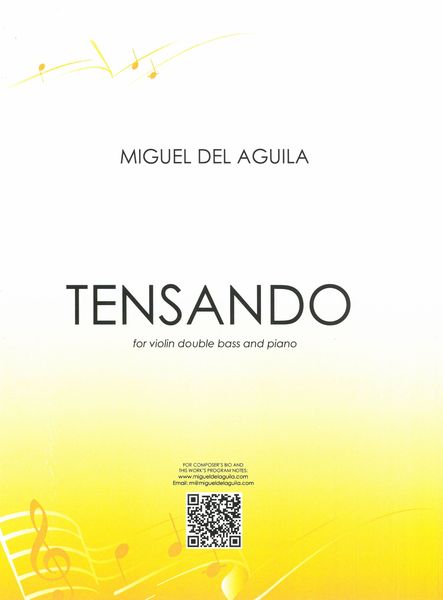 Tensando, Op. 126b : For Violin, Double Bass and Piano.