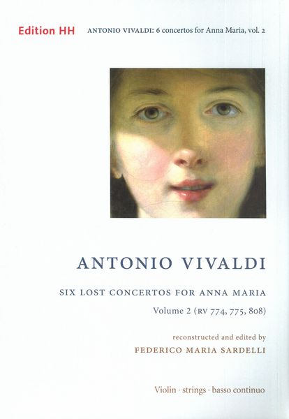 Six Concertos For Anna Maria, Vol. 2 (RV 774, 775, 808) : For Violin, Organ, Strings and Continuo.