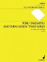 And Then I Knew 'Twas Wind : For Flute, Viola and Harp.