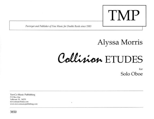 Collision Etudes : For Oboe.