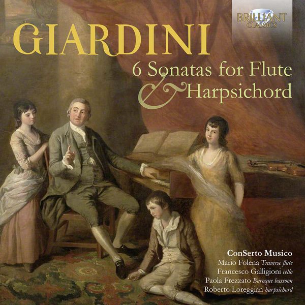 6 Sonatas For Flute and Harpsichord.