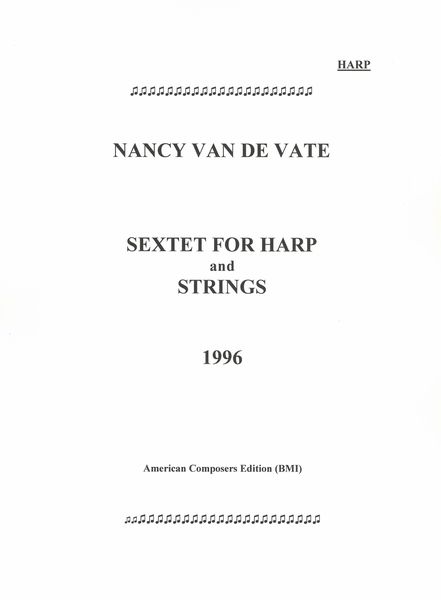 Sextet : For Harp and Strings (1996).