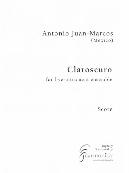 Claroscuro : For Five Instrument Ensemble.