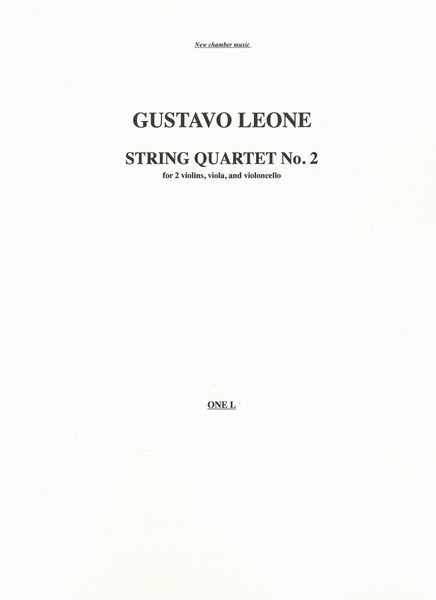 String Quartet No. 2.