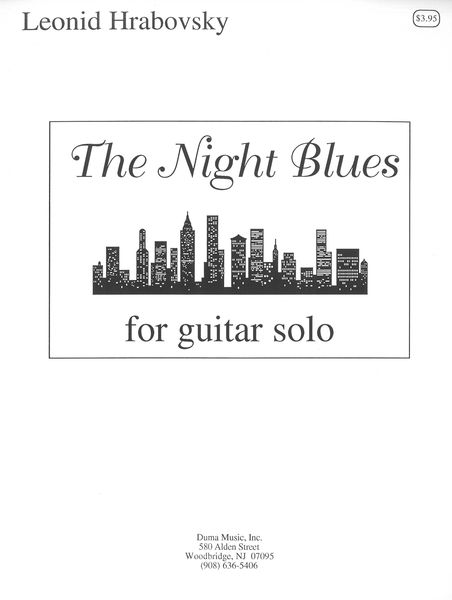 Night Blues : For Guitar Solo.