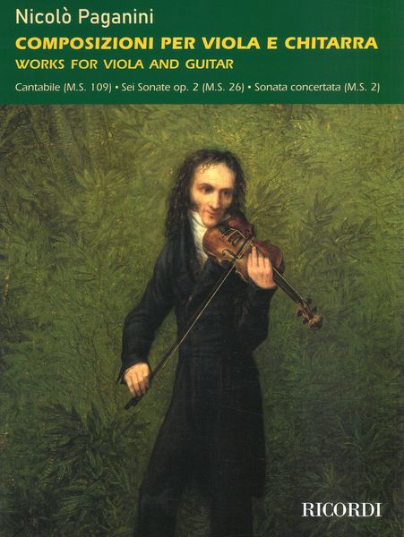 Composizioni Per Viola E Chitarra = Works For Viola and Guitar / edited by Simone Gramaglia.