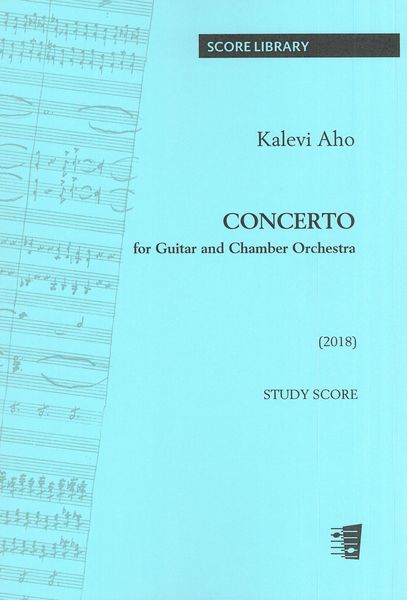 Concerto : For Guitar and Chamber Orchestra (2018).