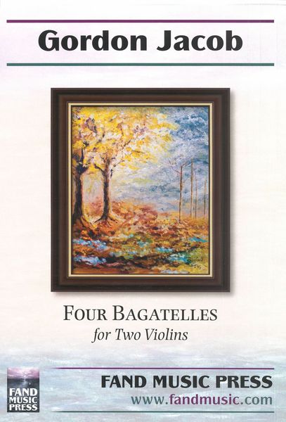 Four Bagatelles : For Two Violins.