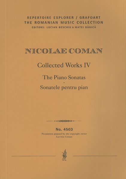 Piano Sonatas.