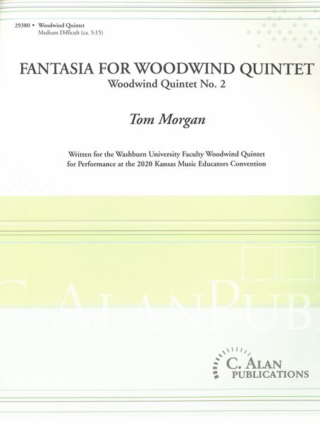 Fantasia For Woodwind Quintet : Woodwind Quintet No. 2.