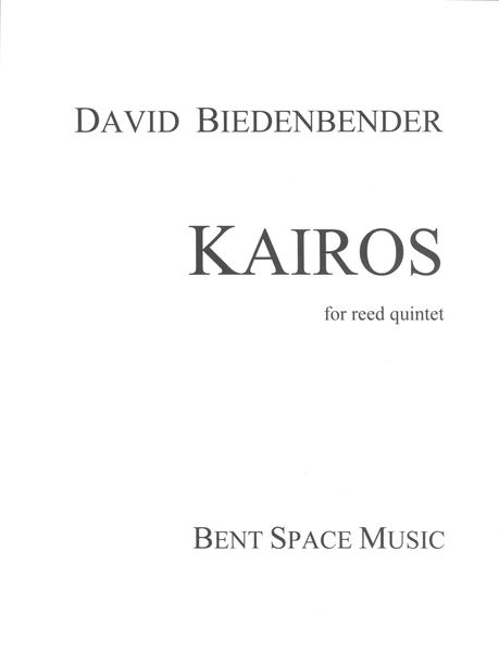 Kairos : For Reed Quintet.