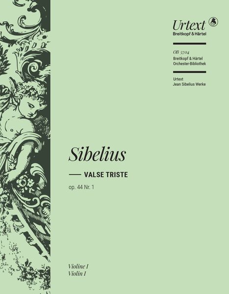 Valse Triste, Op. 44 Nr. 1 : Für Orchester / edited by Timo Virtanen.