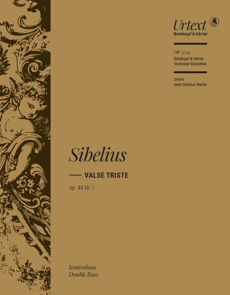 Valse Triste, Op. 44 Nr. 1 : Für Orchester / edited by Timo Virtanen.