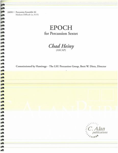 Epoch : For Percussion Sextet.